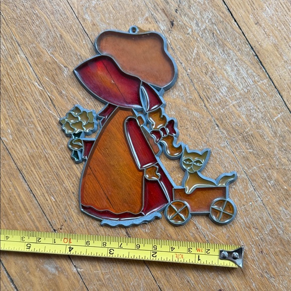 Vintage Stained Glass Suncatcher - Picture 4 of 7